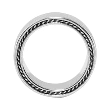 Cargar imagen en el visor de la galería, Anillo Tipo Argolla Liso Acero Inoxidable