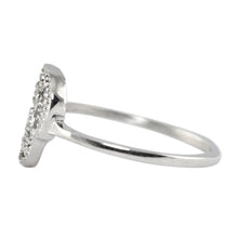 Cargar imagen en el visor de la galería, Anillo de Cráneo con Piedras Calavera Acero Inoxidable Mujer