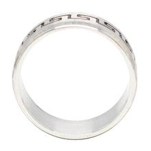Cargar imagen en el visor de la galería, Anillo de Grecas  Acero Inoxidable