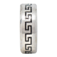 Cargar imagen en el visor de la galería, Anillo de Grecas  Acero Inoxidable