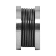 Cargar imagen en el visor de la galería, Anillo de Resorte Negro PVC Acero Inoxidable