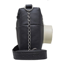 Cargar imagen en el visor de la galería, Bolsa Cartera Diseño de Cámara 3D Cuadrada Negro