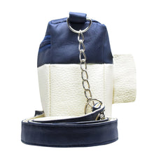 Cargar imagen en el visor de la galería, Bolsa Cartera Diseño de Cámara 3D Rectangular Azul Blanco