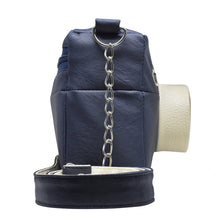 Cargar imagen en el visor de la galería, Bolsa Cartera Diseño de Cámara 3D Rectangular Azul Marino