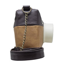 Cargar imagen en el visor de la galería, Bolsa Cartera Diseño de Cámara 3D Rectangular Café