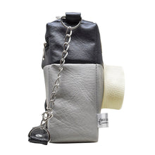 Cargar imagen en el visor de la galería, Bolsa Cartera Diseño de Cámara 3D Rectangular Negro Gris