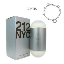Cargar imagen en el visor de la galería, Perfume 212 NYC De Carolina Herrera Original 100ml Dama Pulsera Gratis