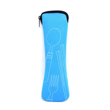 Cargar imagen en el visor de la galería, Estuche para Cubiertos Cuchara Tenedor Portable