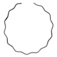 Cargar imagen en el visor de la galería, Gargantilla Collar Omega Ondulado Acero Inoxidable Mujer