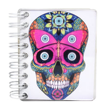 Cargar imagen en el visor de la galería, 3 Libretas Cuadernos Blocs Acrílico Diseños Varios Calaveras