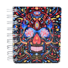 Cargar imagen en el visor de la galería, 3 Libretas Cuadernos Blocs Acrílico Diseños Varios Calaveras