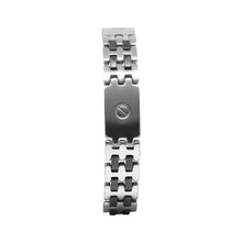 Cargar imagen en el visor de la galería, Pulsera Acero Inoxidable y  Caucho con Detalle de Tornillo