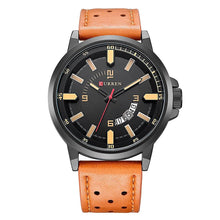 Cargar imagen en el visor de la galería, Reloj CURREN Primitive Análogo Casual Caballero con Fechador Camel