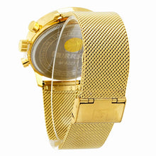 Cargar imagen en el visor de la galería, Reloj CURREN SCUD Clásico Correa Acero Inoxidable Movimiento de Cuarzo Dorado