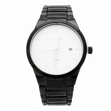 Cargar imagen en el visor de la galería, Reloj CURREN Clásico Correa de Metal Movimiento de Cuarzo Negro