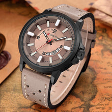 Cargar imagen en el visor de la galería, Reloj CURREN Primitive Análogo Casual Caballero con Fechador Beige