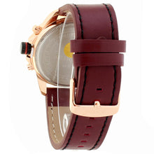 Cargar imagen en el visor de la galería, Reloj CURREN Dash Deportivo Casual Análogo con Subdiales Fechador Vino