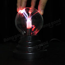 Cargar imagen en el visor de la galería, Lámpara de Cristal Bola de Plasma USB Relámpago