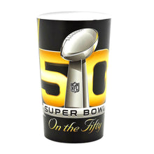 Cargar imagen en el visor de la galería, 2 Vasos Colección NFL Súper Bowl 50