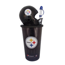 Cargar imagen en el visor de la galería, 2 Vasos Casco Colección NFL Pittsburgh Steelers
