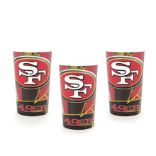 Cargar imagen en el visor de la galería, 3 Vasos Colección NFL San Francisco 49ers