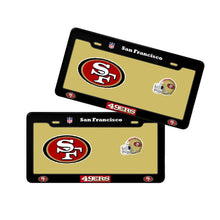 Cargar imagen en el visor de la galería, Porta Placa NFL Colección San Francisco 49ers