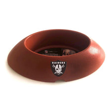 Cargar imagen en el visor de la galería, Plato para Mascota NFL Colección Oakland Raiders
