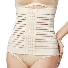 Cargar imagen en el visor de la galería, Faja transpirable pos-parto adelgazamiento elastica