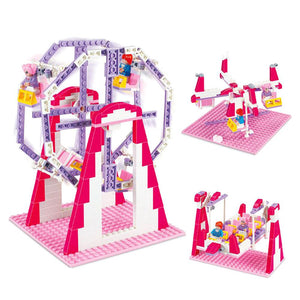 Mini Bloques Rueda De La Fortuna Tipo Lego