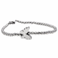 Cargar imagen en el visor de la galería, Pulsera Con Mariposa Acero Inoxidable Dama