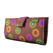 Cargar imagen en el visor de la galería, Cartera Para Dama Benik Círculos Florales