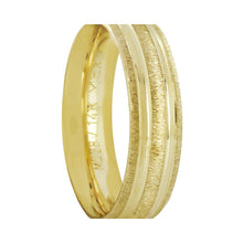Cargar imagen en el visor de la galería, Anillo Argolla de Matrimonio Satinada Oro Amarillo 14k