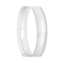 Cargar imagen en el visor de la galería, Anillo Argolla de Matrimonio Satinada Oro Blanco 14K