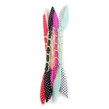 Cargar imagen en el visor de la galería, 12 Bandas Listón Pulsera Flexible de Alambre con Cadena