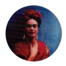Cargar imagen en el visor de la galería, Porta vasos Imanes MDF Fridas 4 piezas