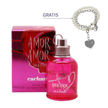 Cargar imagen en el visor de la galería, Perfume Cacharel Amor Amor In A Flash para Dama 100ml Pulsera Gratis